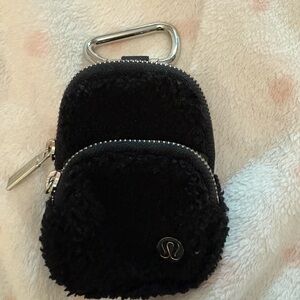 Lululemon Black Mini Zippered Pouch